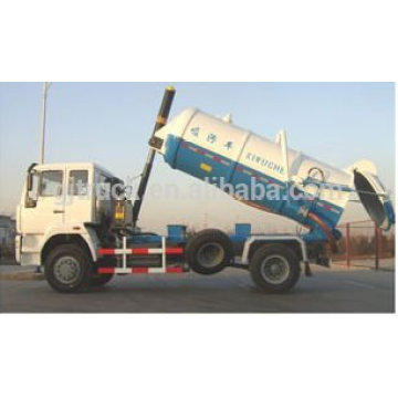 China 8m3 Abwasser Absaugbehälter GJ5161GXWZJ zu verkaufen